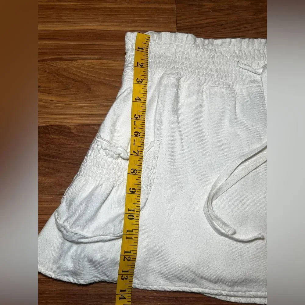 Old Navy Y2K Low Waist Skirt Lined Off White Size Small